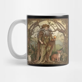 Druid drawing Mug